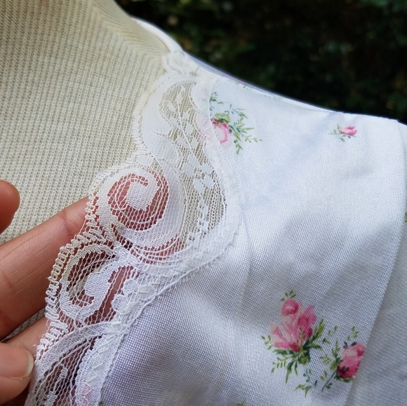 Vintage 70's Floral Robe Tom Bezduda set- Large - Picture 7 of 8